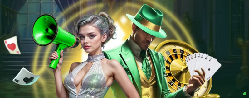 Imagem promocional dos jogos de lottery da n8